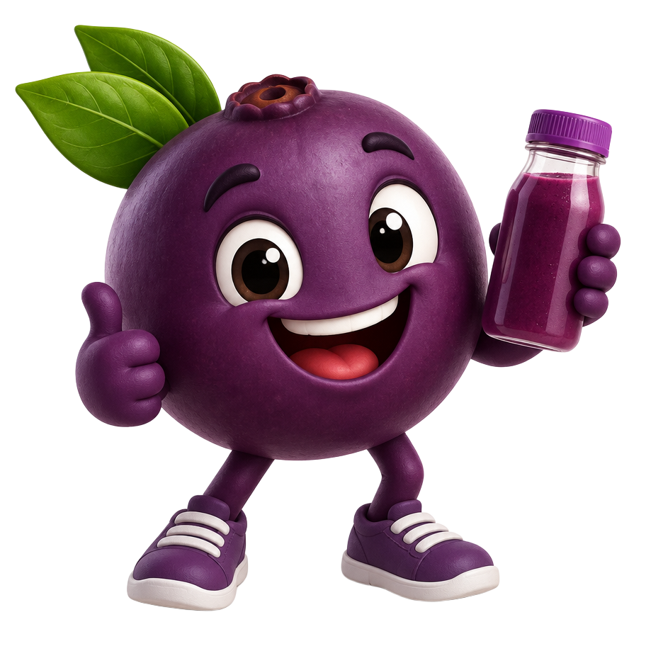 Mascote da Prime Açaí